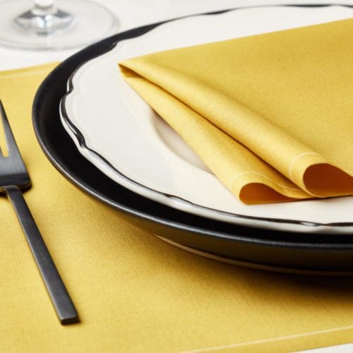 Curry Cotton Dinner Napkins 12 Units