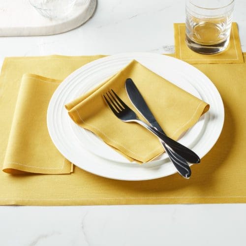 Curry Cotton Luncheon Napkins 25 Units