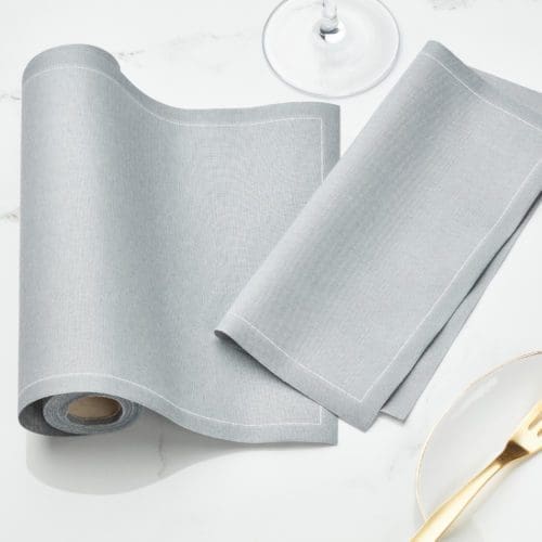 Grey Coton Serviettes de table 25 Unites