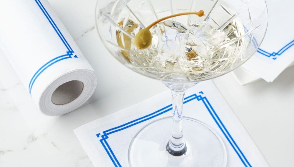 vermut & tapas cotton cocktail napkins