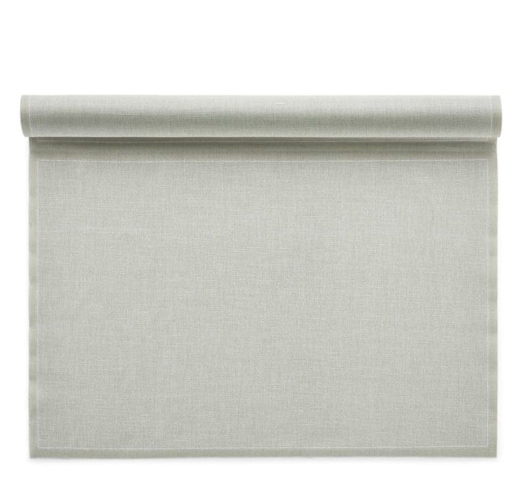 Water Green Linen Placemats 12 Units