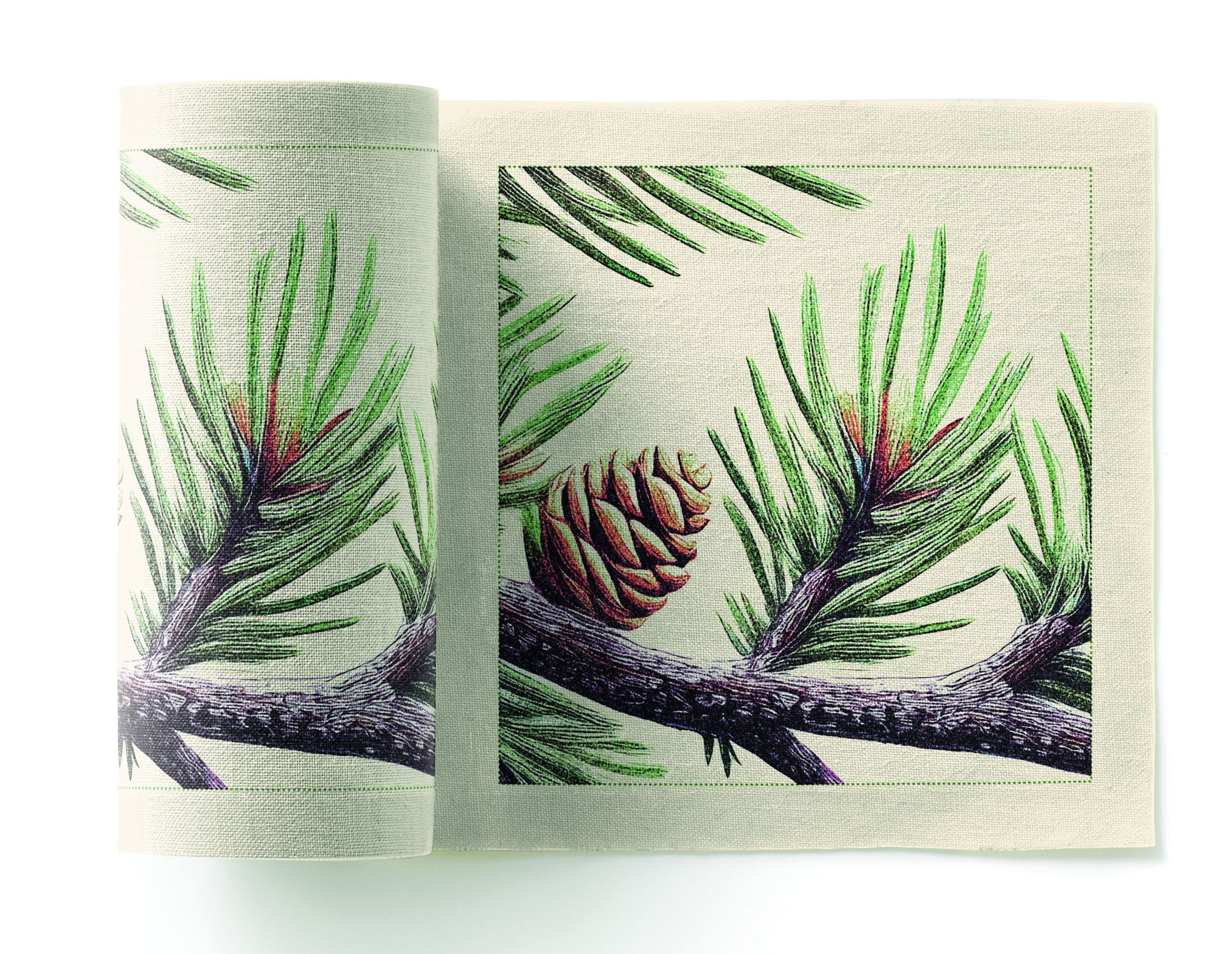 Pine Cone Recycled Cotton Cocktail Napkins