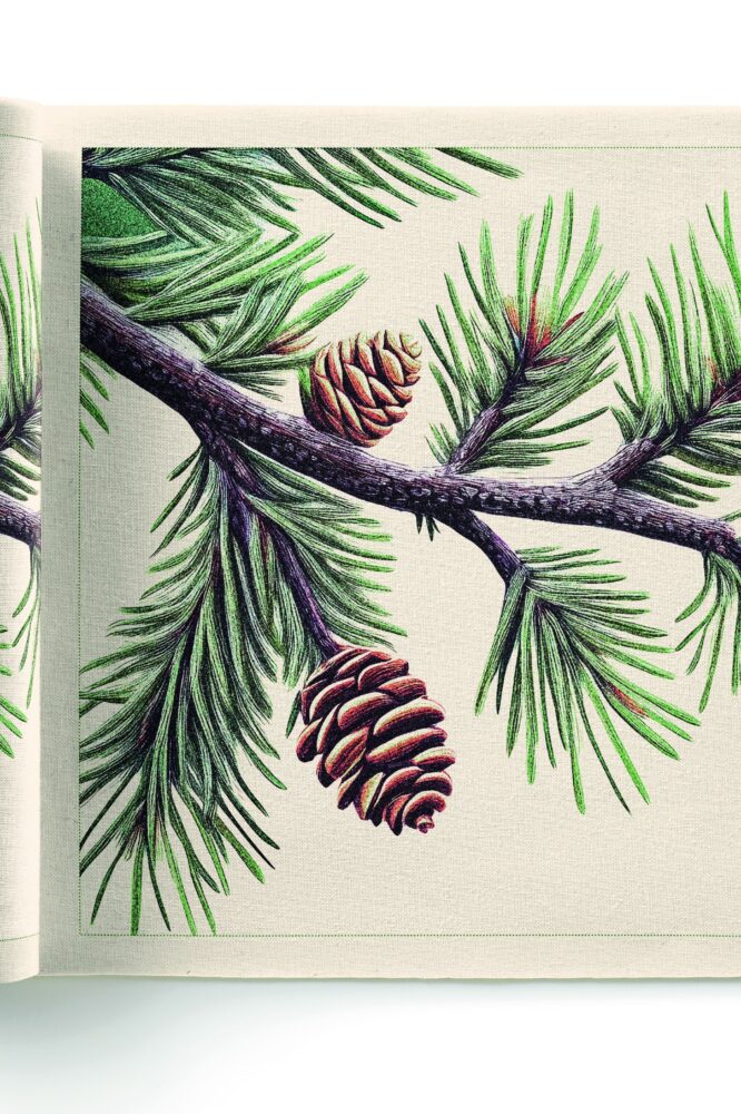 Pine Cone Recycled Cotton Luncheon Napkins