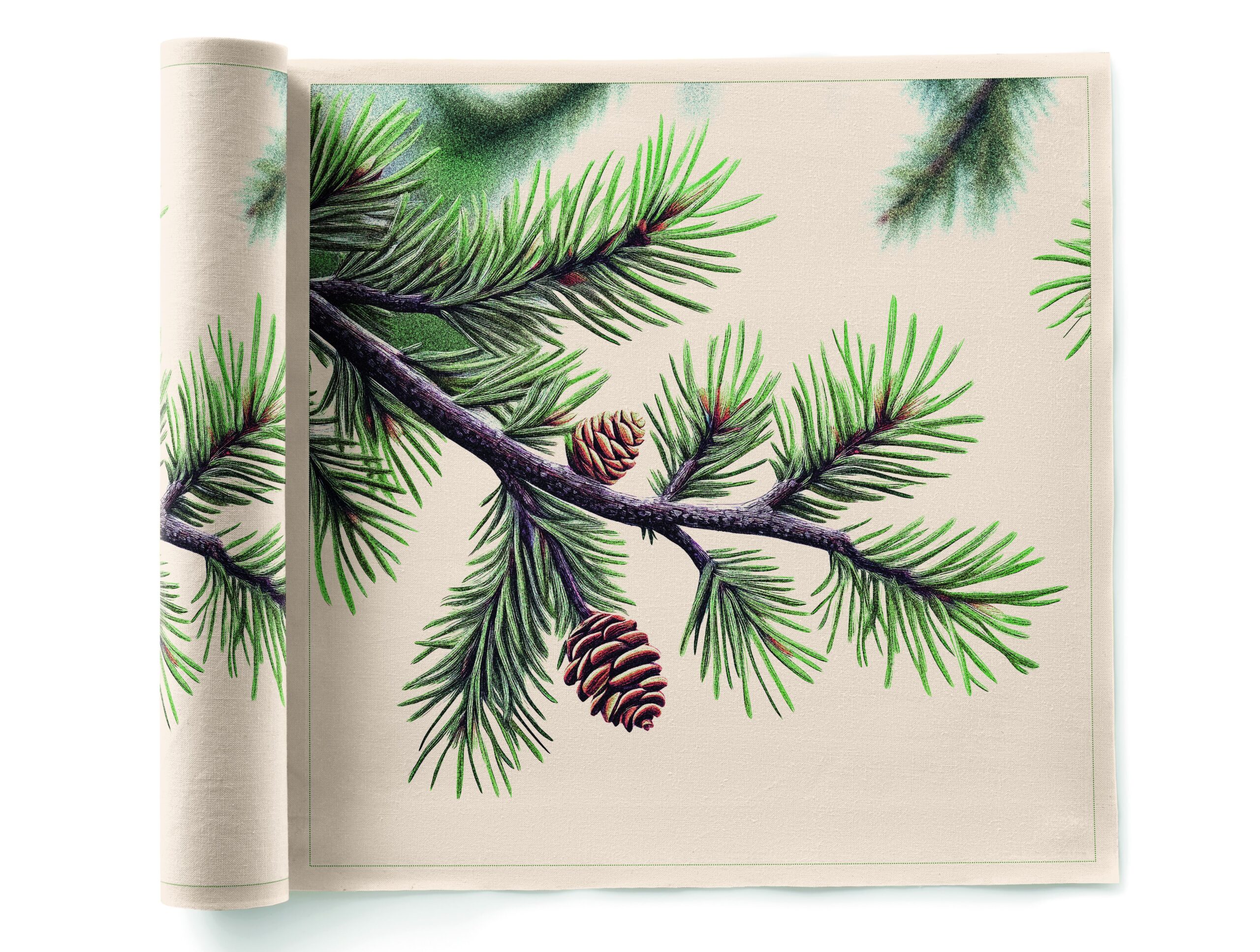 Pine Cone Recycled Cotton Dinner Napkins