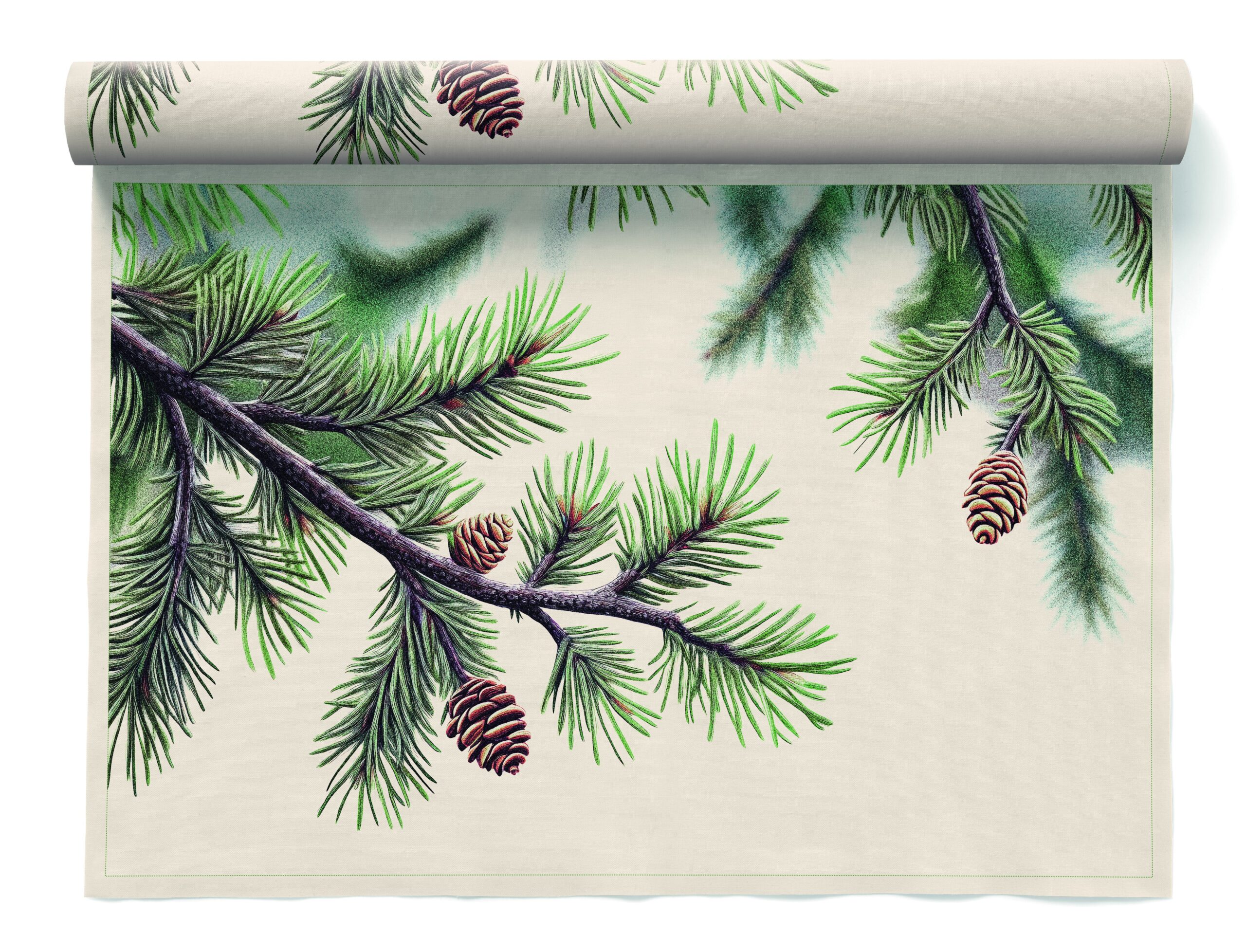 Pine Cone Recycled Cotton Placemats